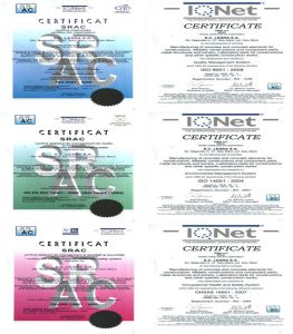 Certificatul de calitate SRAC al Esrom Prim