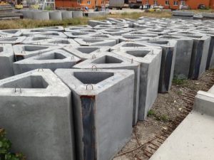 Suporti de conductă din beton armat